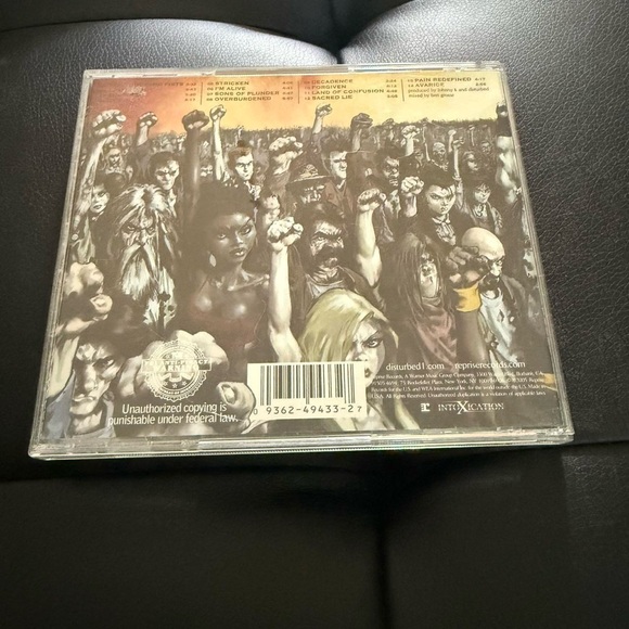 Disturbed Ten Thousand Fists 2005 CD - Picture 3 of 4